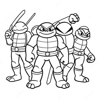 Tmnt இன் எழுச்சி வண்ணப்படங்கள்