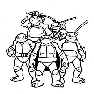 Tmnt 2012 வண்ணப்படங்கள்