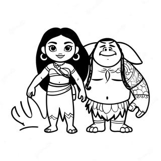 மாவி மற்றும் மோனா சாகச வண்ணப்படம் வண்ணப்படங்கள்