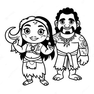 மாவி மற்றும் மோனா சாகச வண்ணப்படம் வண்ணப்படங்கள்