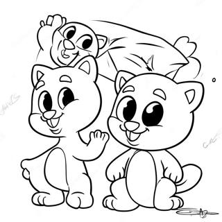 மிதக்கும் டாமுடன் நண்பர்கள் வண்ணப்படம் வண்ணப்படங்கள்