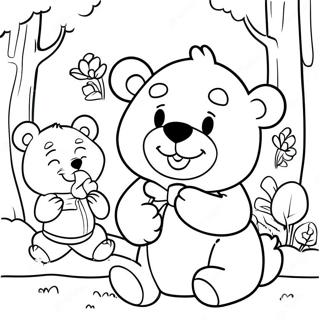 பெரென்ஸ்டைன் பியர்ஸ் வண்ணப் பக்கம் வண்ணப்படங்கள்