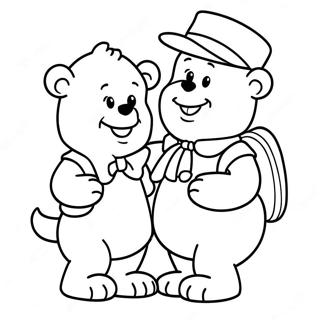 சாகச பெரென்ஸ்டைன் பியர்ஸ் வண்ணப் பக்கம் வண்ணப்படங்கள்