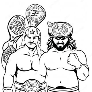 Wwe Tteek Ttiim Caampiynnns Vnnnnppttm 86364-27124