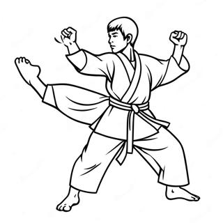 கராத்தே வர்ணப் பக்கம் வண்ணப்படங்கள்